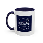 NASA Space Apps Accent Coffee Mug | 11oz & 15oz | Perfect Gift for Space Lovers, Programmers, Programmers, Space Events, & More!