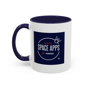 NASA Space Apps Accent Coffee Mug | 11oz & 15oz | Perfect Gift for Space Lovers, Programmers, Programmers, Space Events, & More!
